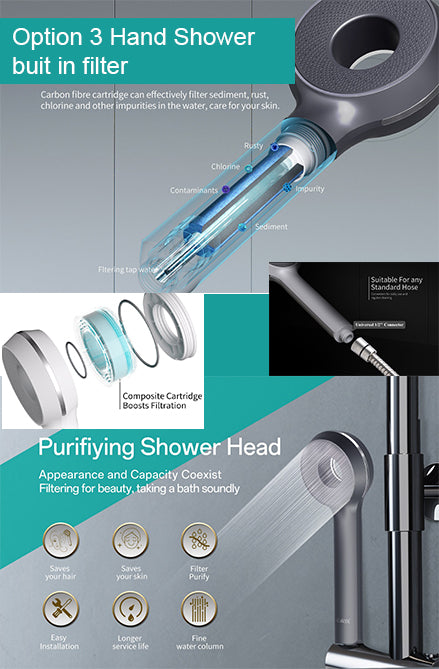 Aarna Shower Filter for Healthy Hair